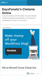 Mobile Screenshot of daysfanatic.wordpress.com
