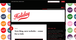 Desktop Screenshot of holidayfilms.wordpress.com