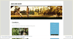Desktop Screenshot of jaciandjosh.wordpress.com