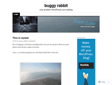 Tablet Screenshot of buggyrabbit.wordpress.com