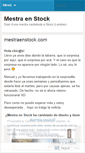 Mobile Screenshot of mestraenstock.wordpress.com