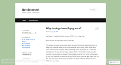 Desktop Screenshot of getselected.wordpress.com