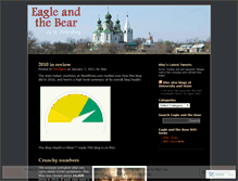 Tablet Screenshot of eagleandthebear.wordpress.com