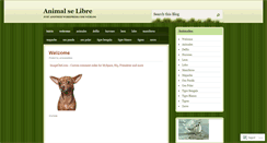 Desktop Screenshot of animalselibre.wordpress.com