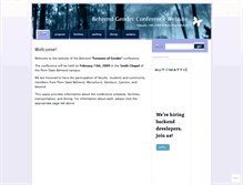 Tablet Screenshot of behrendgenderconference.wordpress.com