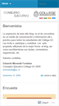 Mobile Screenshot of cecollegeuc.wordpress.com