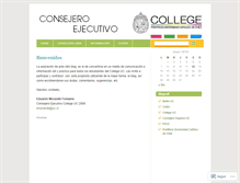 Tablet Screenshot of cecollegeuc.wordpress.com
