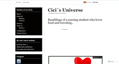 Desktop Screenshot of cicilje.wordpress.com