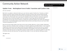 Tablet Screenshot of communityactionnetwork.wordpress.com