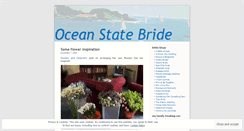 Desktop Screenshot of oceanstatebride.wordpress.com