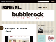 Tablet Screenshot of bubblerock.wordpress.com