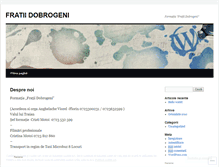 Tablet Screenshot of fratiidobrogeni.wordpress.com