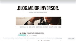 Desktop Screenshot of blogmejorinversor.wordpress.com