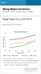 Mobile Screenshot of blogmejorinversor.wordpress.com