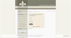 Desktop Screenshot of mistress2b.wordpress.com
