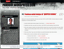Tablet Screenshot of pakrudi.wordpress.com