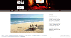 Desktop Screenshot of hagabion.wordpress.com