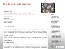 Tablet Screenshot of ladocultodadiversao.wordpress.com