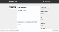 Desktop Screenshot of emcom.bancdebinaryfraud.wordpress.com
