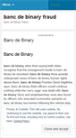 Mobile Screenshot of emcom.bancdebinaryfraud.wordpress.com