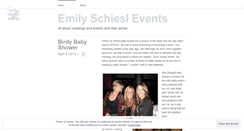 Desktop Screenshot of emilyschiesl.wordpress.com