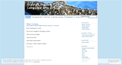 Desktop Screenshot of dlancaster.wordpress.com