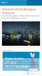 Mobile Screenshot of khaosanroader.wordpress.com