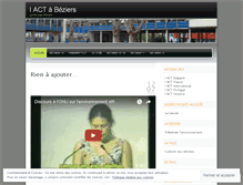 Tablet Screenshot of iactjeanmoulinbeziers.wordpress.com