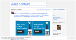 Desktop Screenshot of ghatimkabbara.wordpress.com