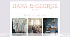 Desktop Screenshot of hanaandgeorge.wordpress.com