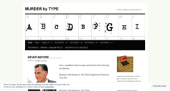 Desktop Screenshot of murderbytype.wordpress.com