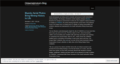 Desktop Screenshot of oldaerialphotos.wordpress.com