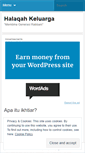 Mobile Screenshot of halaqahkeluarga.wordpress.com