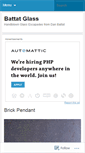 Mobile Screenshot of battatglass.wordpress.com