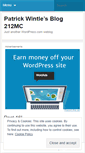 Mobile Screenshot of patrickwintle.wordpress.com