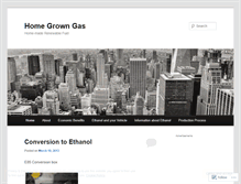 Tablet Screenshot of homegrowngas.wordpress.com