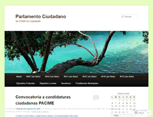 Tablet Screenshot of parlamentociudadanogto.wordpress.com