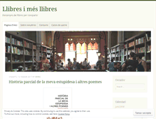 Tablet Screenshot of llibresimesllibres.wordpress.com