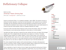 Tablet Screenshot of deflationarycollapse.wordpress.com