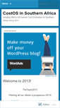 Mobile Screenshot of costossa.wordpress.com