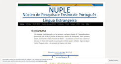 Desktop Screenshot of nuple.wordpress.com
