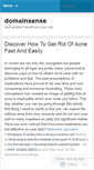 Mobile Screenshot of domainsense.wordpress.com