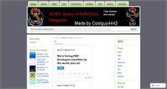 Desktop Screenshot of aorp.wordpress.com