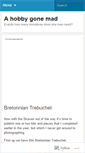 Mobile Screenshot of ahobbygonemad.wordpress.com
