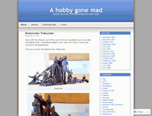 Tablet Screenshot of ahobbygonemad.wordpress.com