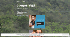 Desktop Screenshot of juegosyepi.wordpress.com