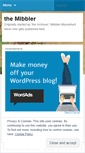 Mobile Screenshot of mibbler.wordpress.com