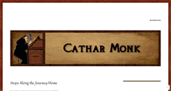 Desktop Screenshot of catharmonk.wordpress.com