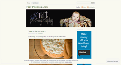 Desktop Screenshot of feltphotography.wordpress.com