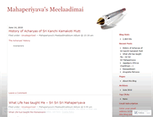 Tablet Screenshot of meelaadimai.wordpress.com